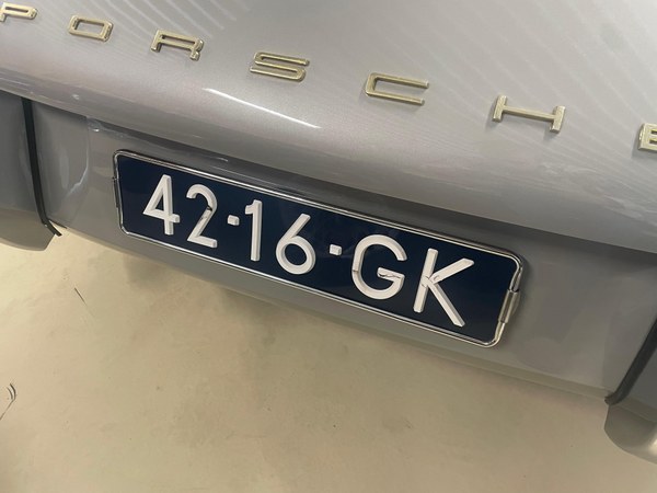 blauwe kenteken platen te koop