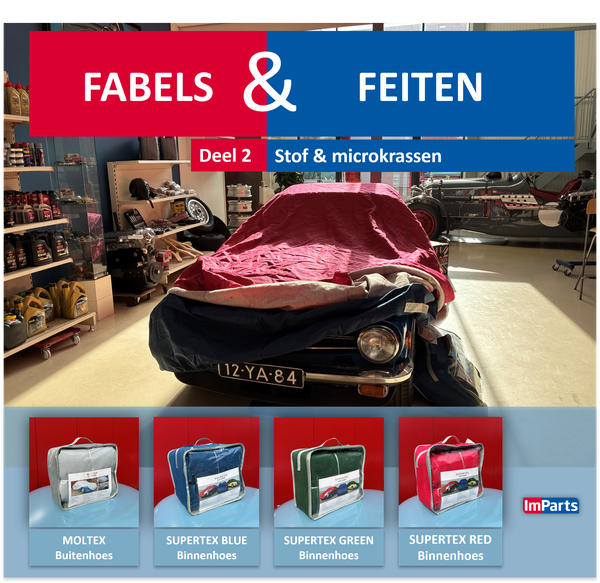 Fabels & Feiten over autohoezen voor klassiekers. Echte bescherming begint bij techniek. Deel 2: Stof & microkrassen