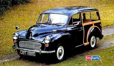 Onderdelen voor Morris Minor