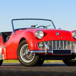 Triumph TR3A onderdelen